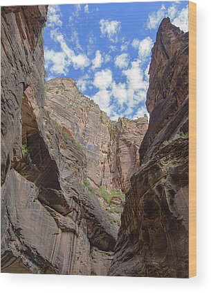 Zion National Park Wood Prints