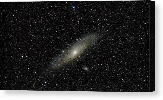 Vastness of the Andromeda Galaxy Canvas Art Print by Brandon Wichmann