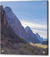 Majestic Zion National Park View Acrylic Print