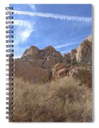Desert Cliffs In Capitol Reef National Park Spiral Notebook