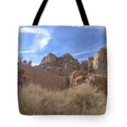 Desert Cliffs In Capitol Reef National Park Tote Bag