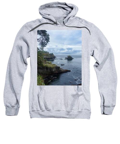 Rugged Coastal Landscape with Cliffs Sweatshirt