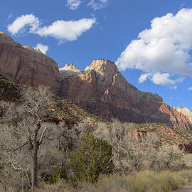 Majestic Mountain under Clear Blue Sky